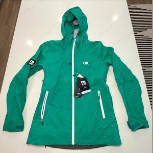 Outdoor Research Women's Carbide Jacket - Small Verdant